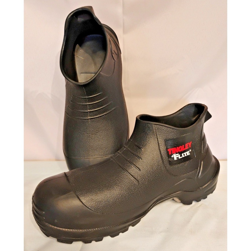 Tingley Flite‎ Rubber Ankle Boots Mens 6 Womens 8 Composite Toe Safety Shoes